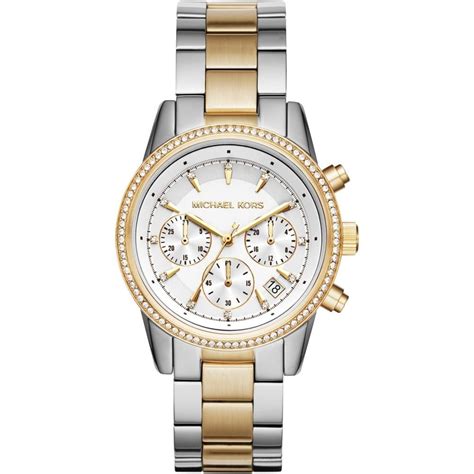 michael kors mk6440 ladies parker two tone watch|Amazon.com: Michael Kors Women's Two Tone Parker Watch .